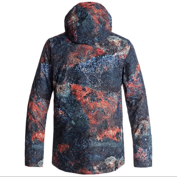 QUICKSILVER Travis Rice Inspired TR Mission Snow Jacket Unisex Multicoloured - Picture 2 of 12